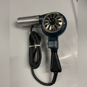Classic Electric Handheld Blower - Blue and Silver